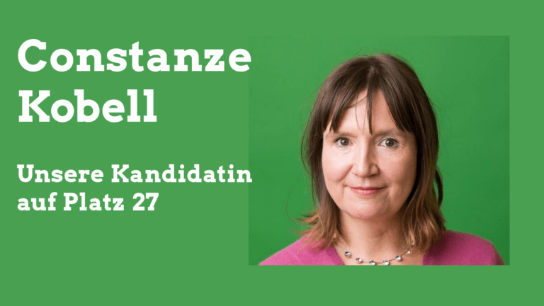 Constanze Kobell — Unsere Kandidatin für den Stadtrat