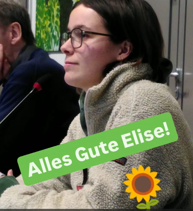 Alles Gute Elise!