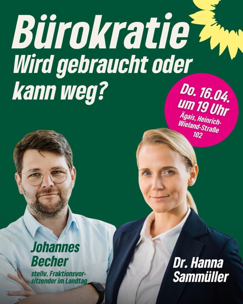 grünes Plakat mit den Daten drauf, die auch in Text hier drumherum stehen sollten