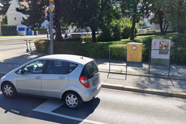 Haltebügel für Radfahrende